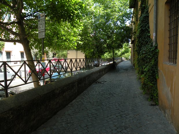  caractère champêtre du Trastevere